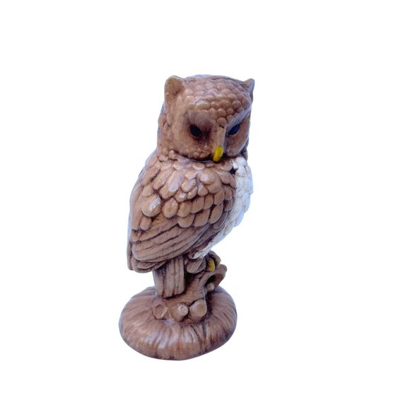 Vintage 1970's Cottagecore Handmade Ceramic Owl - Picture 8 of 14